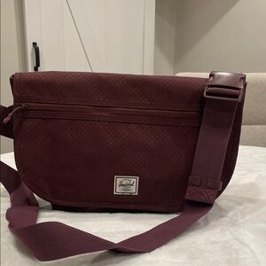 Herschel Supply Company Burgundy Sling Bag